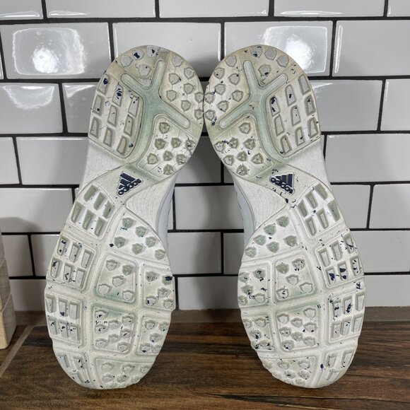 adidas adipure Sport 2 Womens Size 8.5 Golf Shoes White Blue Spikeless Sneakers - Picture 7 of 13